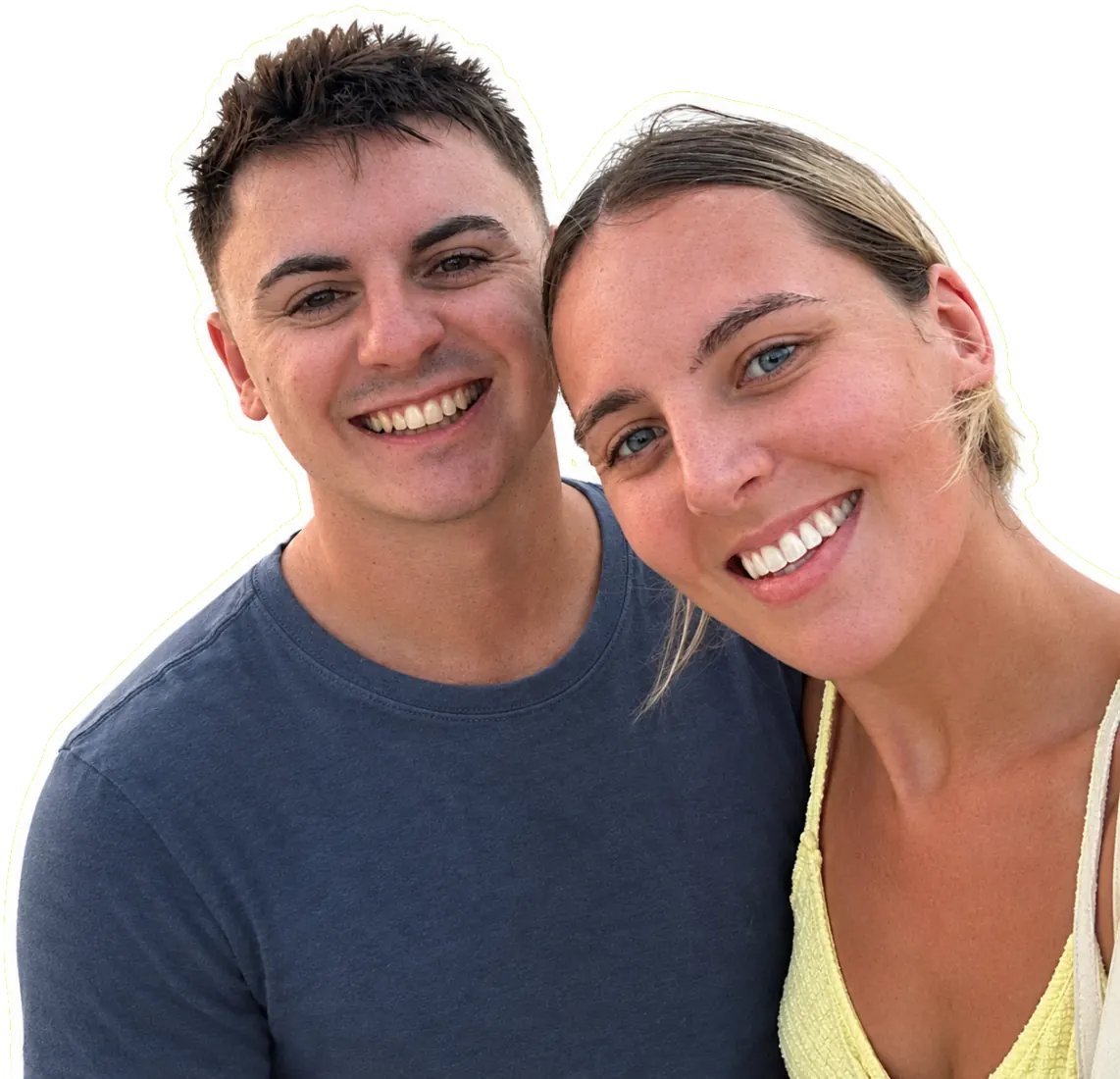 Connor Bower and Emma Williams, Co-Founders